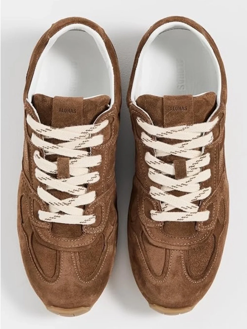ALOHAS Brown Suede Sneakers - Sz. 9
